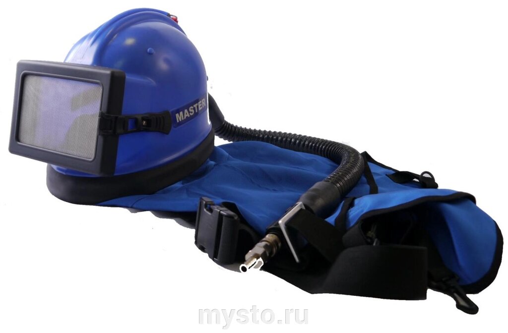 Шлем пескоструйщика Vector HP, защитный, для пескоструйных работ - преимущества