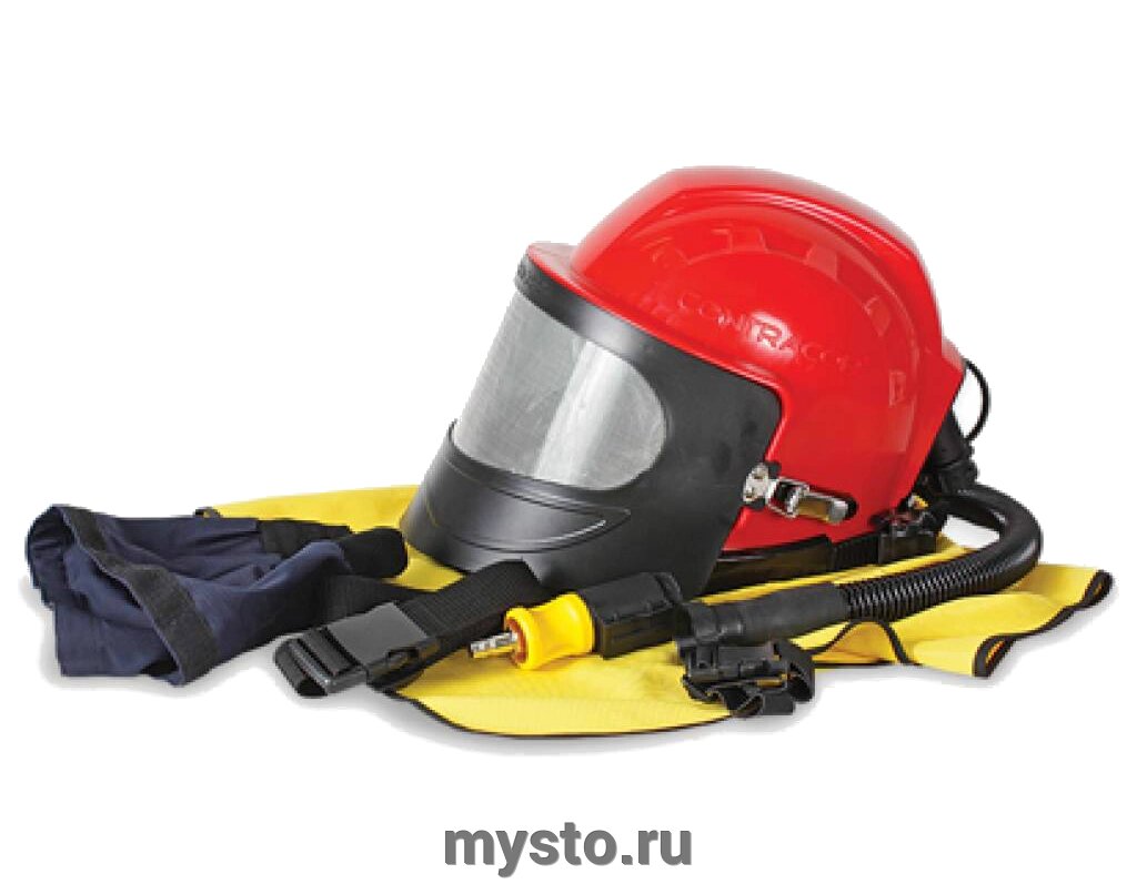 Шлем пескоструйщика Contracor Aspect, защитный, для пескоструйных работ - Россия