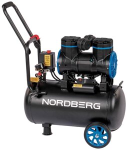 Nordberg Поршневой компрессор NORDBERG NCEO24/250, ременной привод, безмасляный, 250 л/мин, 220В
