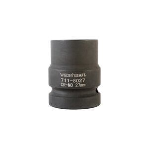 Wiederkraft Головка торцевая ударная WiederKraft WDK-711-8027, 1″, 27 мм