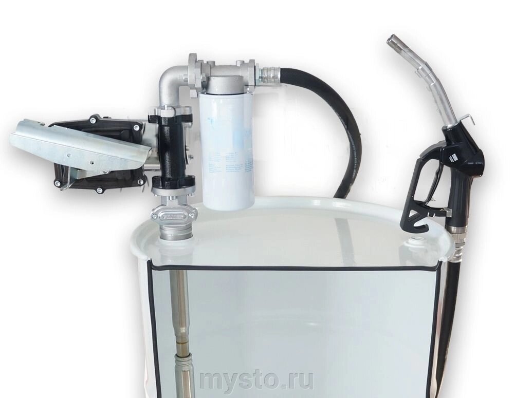 PIUSI Комплект заправочный Piusi DRUM EX50 12V DC ATEX Aut F00372010 для бензина, 50 л/мин, 12В от компании Оборудование для автосервиса и АЗС "Т-ind" доставка в регионы - фото 1