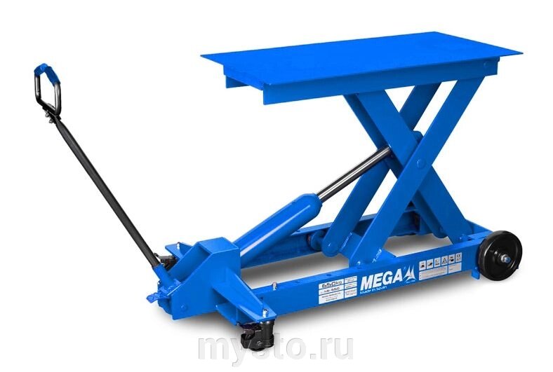 Платформа подъемная передвижная 0,65 тонн MEGA ME-650, гидравлическая от компании Оборудование для автосервиса и АЗС "Т-ind" доставка в регионы - фото 1