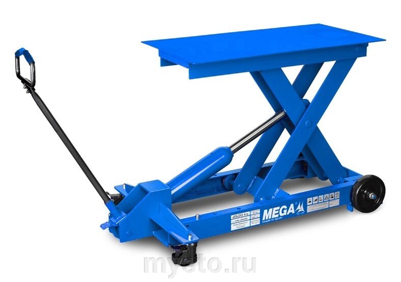 Платформа подъемная передвижная 2,5 тонны MEGA ME-2500, гидравлическая от компании Оборудование для автосервиса и АЗС "Т-ind" доставка в регионы - фото 1