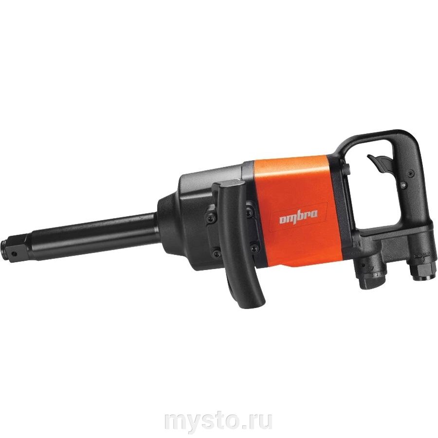 Пневмогайковерт ударный Ombra OMP11339L, 1", грузовой, удлинённый, 3390 Нм от компании Оборудование для автосервиса и АЗС "Т-ind" доставка в регионы - фото 1