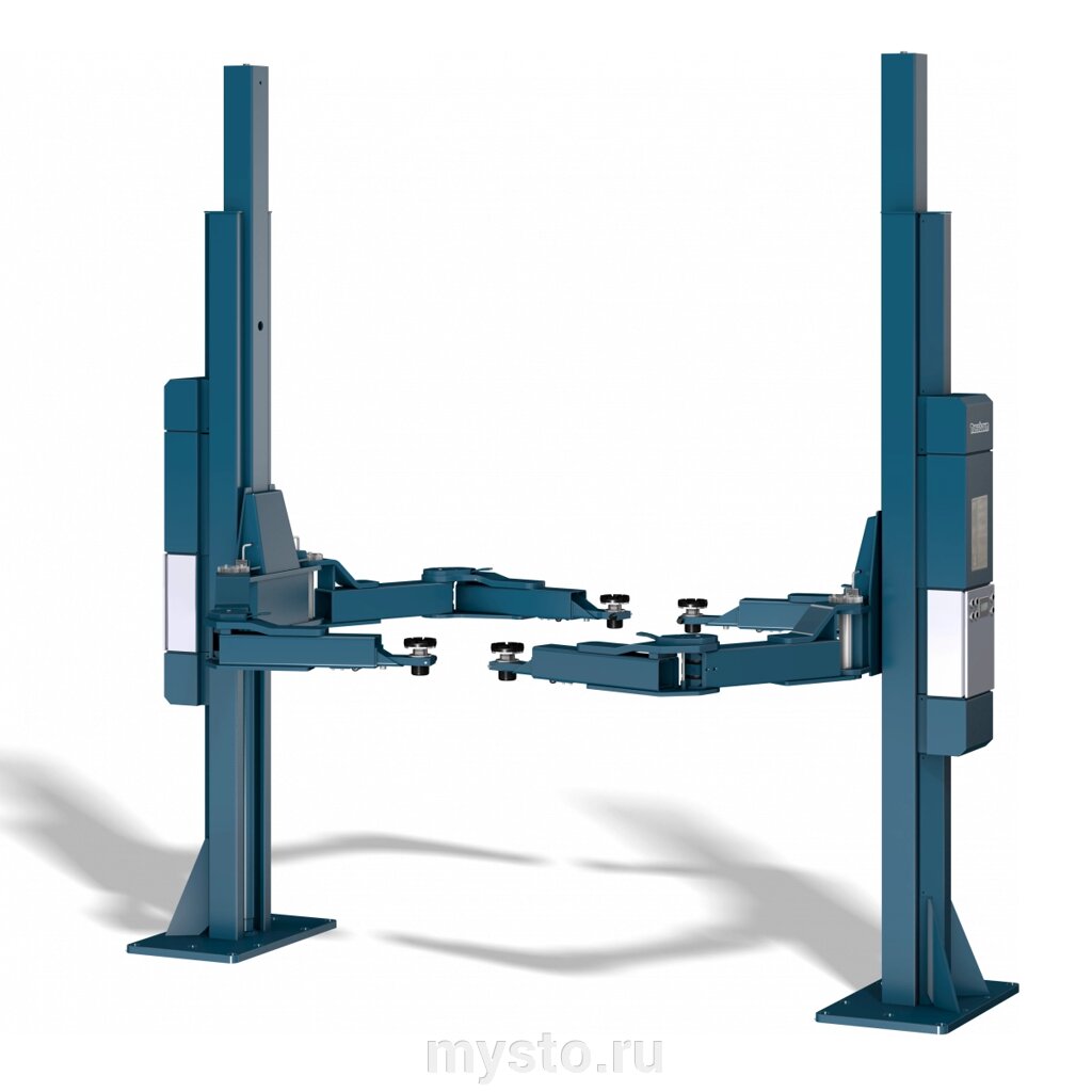 Подъемник двухстоечный автомобильный 6,5 тонн Nussbaum POWER LIFT HDL 6500 SST DG, электрогидравлический, 380В от компании Оборудование для автосервиса и АЗС "Т-ind" доставка в регионы - фото 1