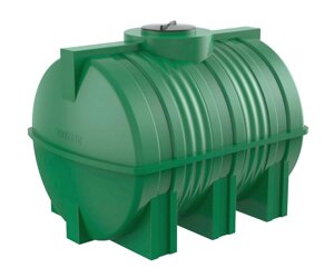 Polimer Group Емкость цилиндрическая Polimer-Group G 2000, 2000 литров, зеленая
