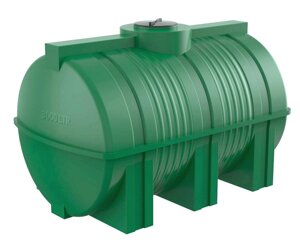 Polimer Group Емкость цилиндрическая Polimer-Group G 3000, 3000 литров, зеленый