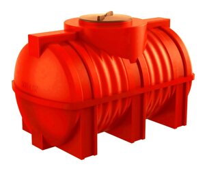 Polimer Group Емкость цилиндрическая Polimer-Group G 500, 500 литров, красная