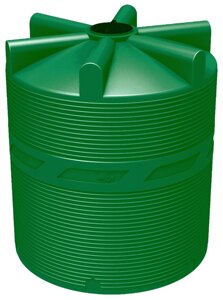 Polimer Group Емкость цилиндрическая Polimer-Group V 10000, 10000 литров, зеленая