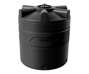 Polimer Group Емкость цилиндрическая Polimer-Group V 2000, 2000 литров, черная