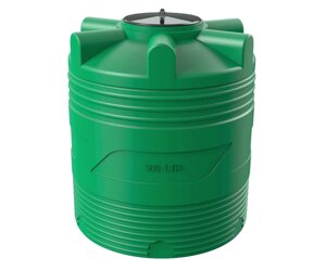 Polimer Group Емкость цилиндрическая Polimer-Group V 500, 500 литров, зеленая