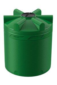 Polimer Group Емкость цилиндрическая Polimer-Group V 9000, 9000 литров, зеленая
