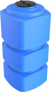 Polimer Group Емкость прямоугольная Polimer-Group F 750, 750 литров, синяя