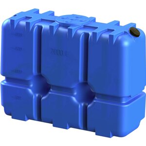 Polimer Group Емкость прямоугольная Polimer-Group RT 2000, 2000 литров, синяя