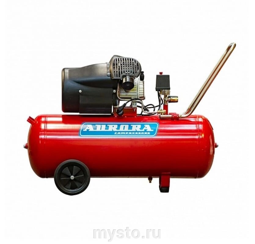 Поршневой компрессор Aurora GALE-100 от компании Оборудование для автосервиса и АЗС "Т-ind" доставка в регионы - фото 1