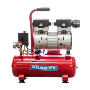 Поршневой компрессор Aurora PASSAT-8 BLACK, коаксиальный привод, безмасляный, 131 л/мин, 220В