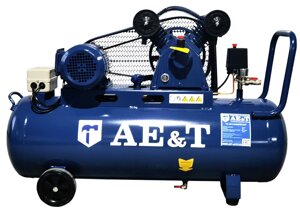 Поршневой компрессор с ременным приводом AE&T TK-100-3, 290 л/мин, 380В