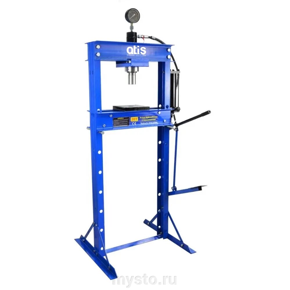 Пресс гидравлический ручной/ножной 20 тонн Atis HW 0901C-F, напольный, гаражный от компании Оборудование для автосервиса и АЗС "Т-ind" доставка в регионы - фото 1