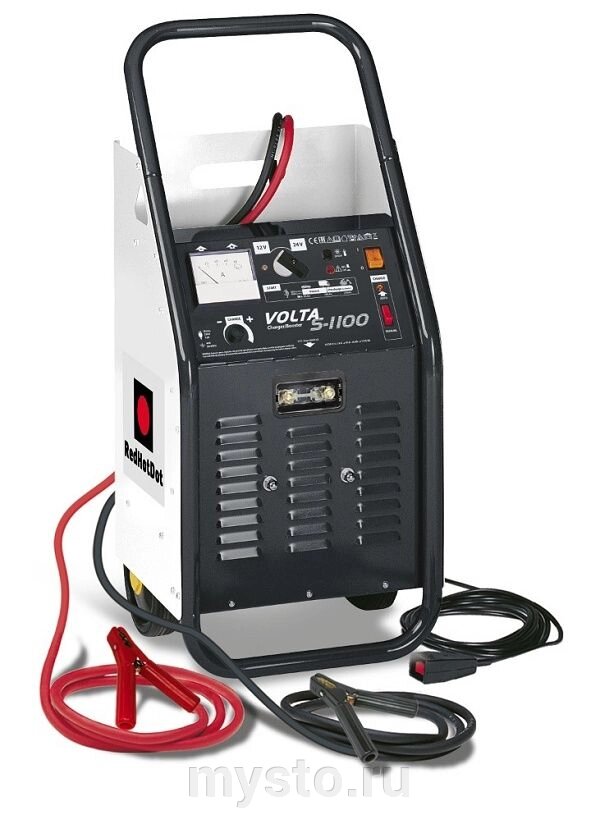 Пуско-зарядное устройство RedHotDot VOLTA S-1100, трансформаторное, 12-24В от компании Оборудование для автосервиса и АЗС "Т-ind" доставка в регионы - фото 1