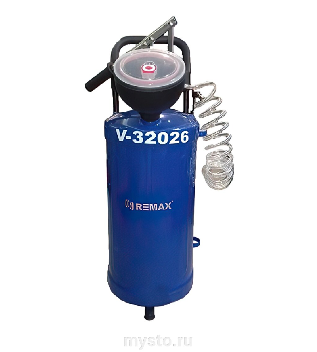 ROSSVIK Установка для раздачи масла REMAX V-32026, ручная, 30 литров от компании Оборудование для автосервиса и АЗС "Т-ind" доставка в регионы - фото 1
