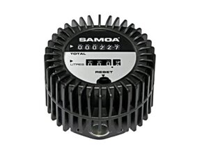 Samoa Счетчик топлива для масла SAMOA 366850, механический, расходомер топлива, 27 л/мин