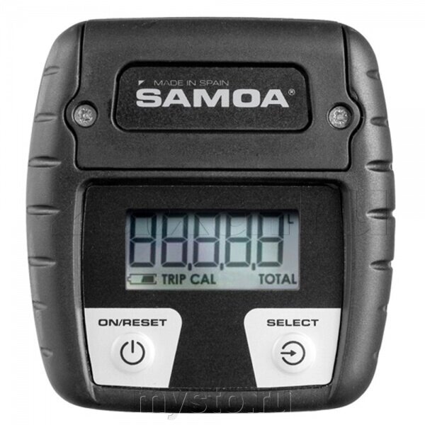 Счетчик расхода масла SAMOA С30, импульсный, расходомер топлива, 30 л/мин от компании Оборудование для автосервиса и АЗС "Т-ind" доставка в регионы - фото 1