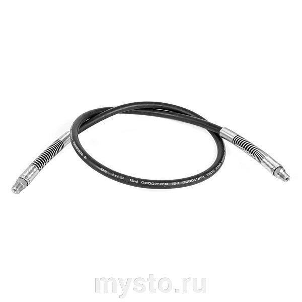 Шланг для раздачи сжатого воздуха Siver HS2302M, 1,5 м, 700 бар, 1/4"NPT-3/8"NTP от компании Оборудование для автосервиса и АЗС "Т-ind" доставка в регионы - фото 1