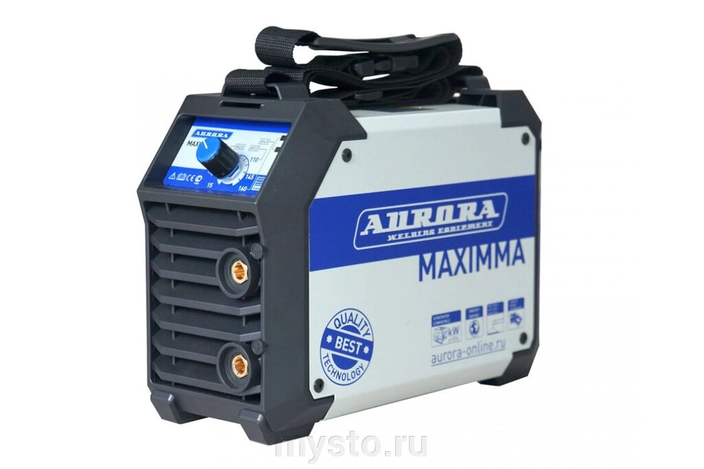 Сварочный аппарат инверторный Aurora MAXIMMA 1600, MMA, в кейсе, 220В от компании Оборудование для автосервиса и АЗС "Т-ind" доставка в регионы - фото 1