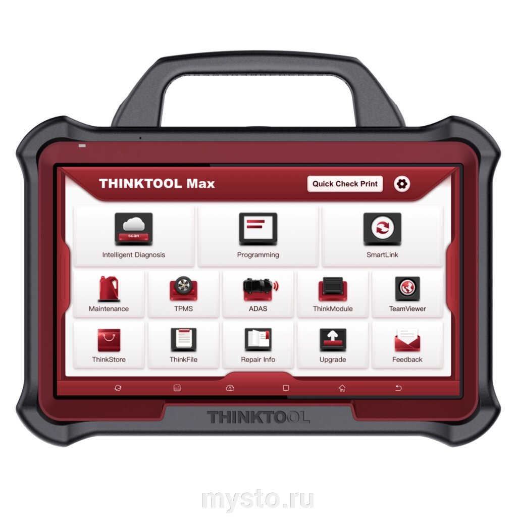 THINKCAR Диагностический автосканер мультимарочный THINKTOOL MAX BASIC, для легковых и грузовых авто от компании Оборудование для автосервиса и АЗС "Т-ind" доставка в регионы - фото 1