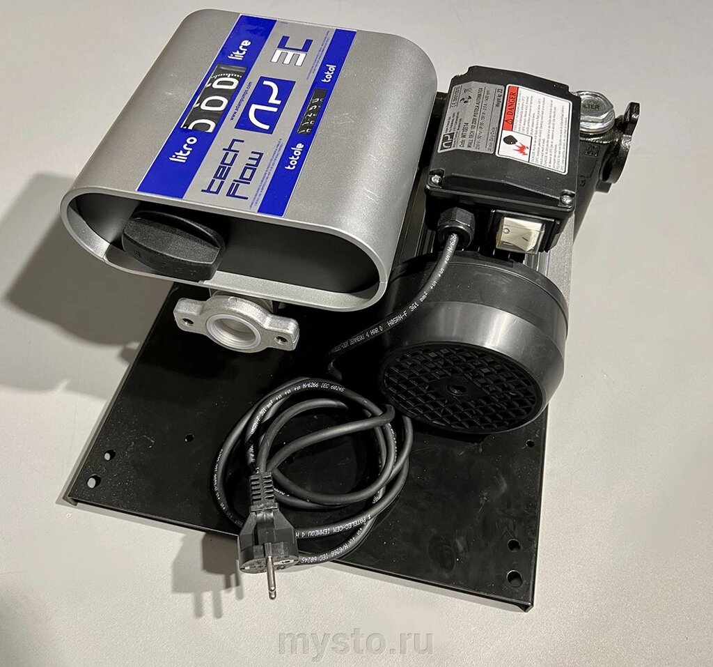 Топливораздаточный модуль Adam Pumps WALL TECH 100 Basic (без аксессуаров), мобильная насосная станция, 220 В, 100 л/мин от компании Оборудование для автосервиса и АЗС "Т-ind" доставка в регионы - фото 1