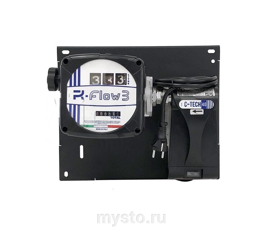 Топливораздаточный узел для дизтоплива Adam Pumps MINI TECH 220, 40л/мин, без аксессуаров от компании Оборудование для автосервиса и АЗС "Т-ind" доставка в регионы - фото 1