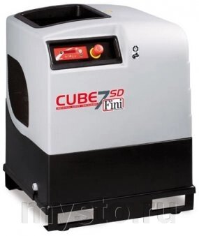 Винтовой компрессор Fini CUBE SD 1010 электрический, масляный, 380 В от компании Оборудование для автосервиса и АЗС "Т-ind" доставка в регионы - фото 1