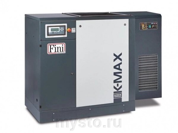 Винтовой компрессор Fini K-MAX 22-08 ES электрический, масляный, 380 В от компании Оборудование для автосервиса и АЗС "Т-ind" доставка в регионы - фото 1