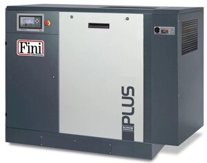 Винтовой компрессор Fini PLUS 38-08 ES VS электрический, ременной, масляный, 380 В