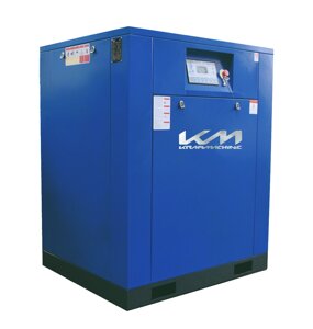 Винтовой компрессор KraftMachine KM22-10рВ-ЧРП, прямой привод, 10 бар, IP23, 3200л/мин, с частотным преобразователем