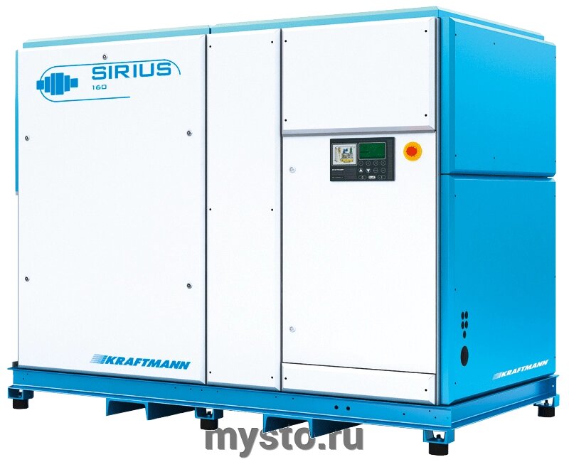 Винтовой компрессор Kraftmann SIRIUS 315 W электрический, масляный от компании Оборудование для автосервиса и АЗС "Т-ind" доставка в регионы - фото 1