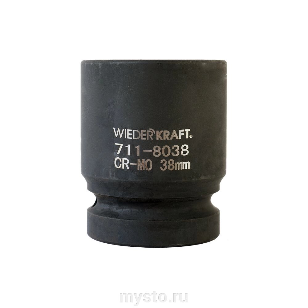 Wiederkraft Головка торцевая ударная WiederKraft WDK-711-8038 1″, 38 мм от компании Оборудование для автосервиса и АЗС "Т-ind" доставка в регионы - фото 1