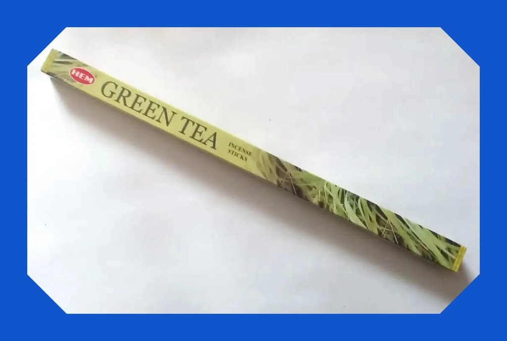 Благовония-аромапалочки Зелёный чай, 8 шт/упак от компании ООО АМУЛЕТОФФ - фото 1