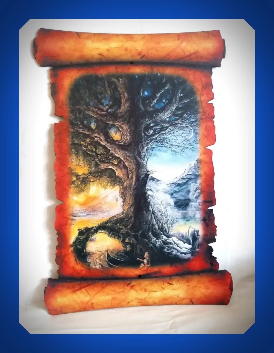 Объемная картина «Древо жизни», 42.5*29.5см от компании ООО АМУЛЕТОФФ - фото 1