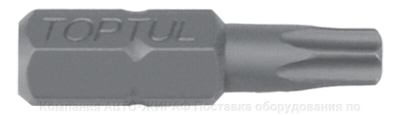 Бита 1/4" TORX T10, L=25 мм TOPTUL от компании Компания АВТО-ЖИРАФ Поставка оборудования по ценам завода изготовителя - фото 1