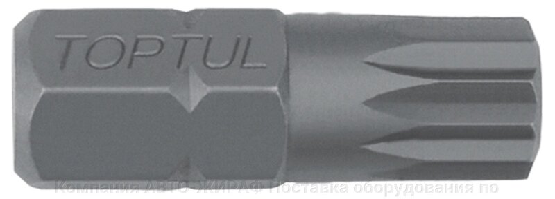 Бита 10 мм Spline M5 L=30 мм TOPTUL от компании Компания "АВТО-ЖИРАФ" Поставка оборудования по ценам завода изготовите - фото 1