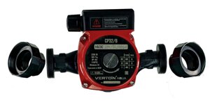 Циркуляционный насос Verton AQUA CP32/6 (Мощн. 90-60-40 Вт, 230 В50 Гц, Q max 40-30-20 л/мин, H max 6-5-4 м, монтаж.