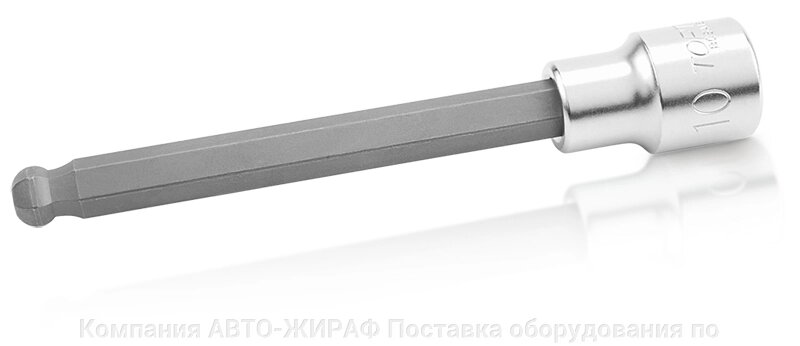 Головка торцевая с шестигранной вставкой HEX 1/2" 8 мм L=140 мм TOPTUL BCSA1608 от компании Компания "АВТО-ЖИРАФ" Поставка оборудования по ценам завода изготовите - фото 1