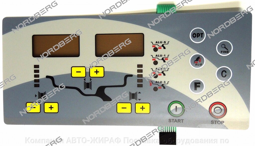Клавиатура NORDBERG для 4523EE от компании Компания АВТО-ЖИРАФ Поставка оборудования по ценам завода изготовителя - фото 1