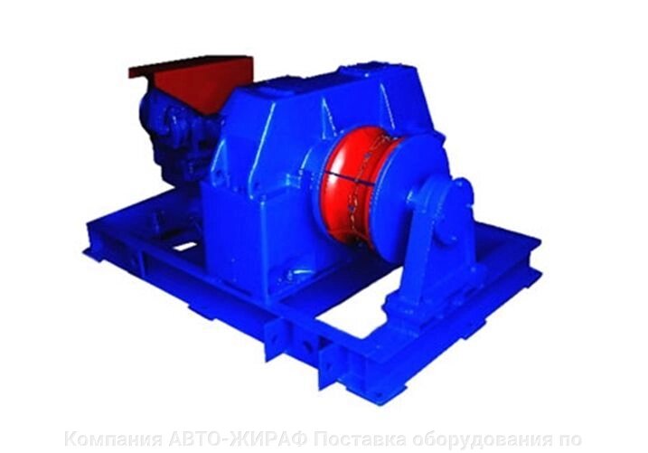 Лебедка маневровая электрическая ЛЭМ-5Ш2 5000 кг 460 м (без каната) от компании Компания АВТО-ЖИРАФ Поставка оборудования по ценам завода изготовителя - фото 1