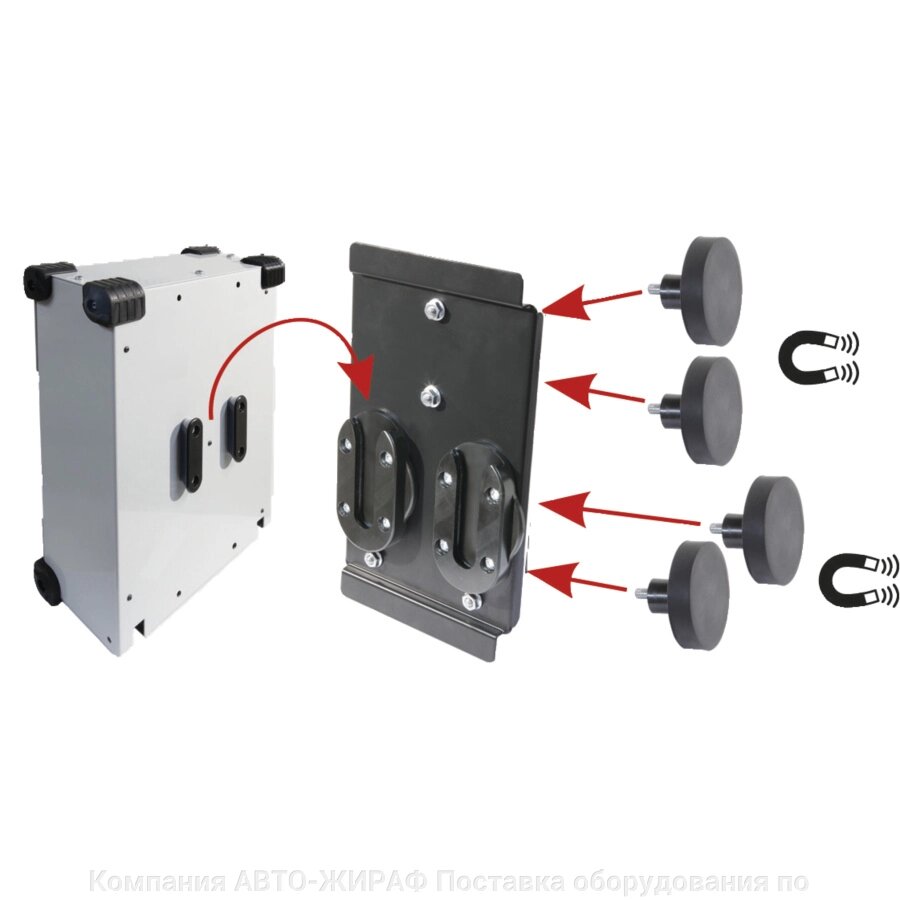Магнитный фиксатор Gysflash vertical от компании Компания АВТО-ЖИРАФ Поставка оборудования по ценам завода изготовителя - фото 1