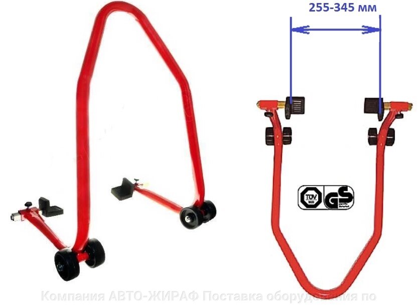 Опорное устройство для мотоциклов Torin TRF45502 от компании Компания АВТО-ЖИРАФ Поставка оборудования по ценам завода изготовителя - фото 1