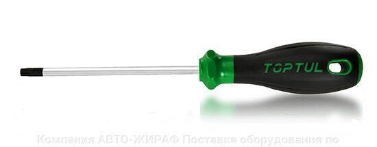 Отвертка TORX T10x75 мм серии Pro-Plus TOPTUL FFAF1008 от компании Компания АВТО-ЖИРАФ Поставка оборудования по ценам завода изготовителя - фото 1