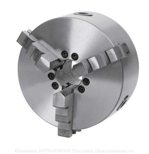 Патрон 3-х кулачковый К11-160/D4, 160 мм для станка C0632D от компании Компания АВТО-ЖИРАФ Поставка оборудования по ценам завода изготовителя - фото 1