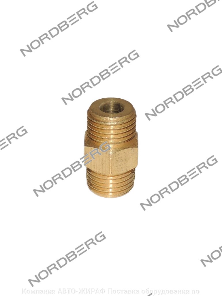 Переходник резьбовой 1/4" с шариком для 2379-BC NORDBERG 000010645 от компании Компания АВТО-ЖИРАФ Поставка оборудования по ценам завода изготовителя - фото 1